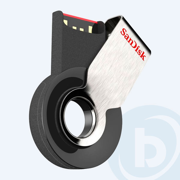 SDCZ58-032G-B35 - Memoria USB 2.0 SanDisk Flash Cruzer Orbit Z58, 32GB