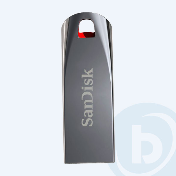 SDCZ71-016G-B35 - Memoria USB Sandisk CRUZER FORCE Z71, 16 GB, Gris con Rojo