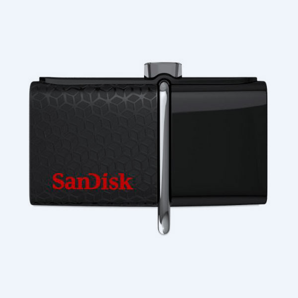 Memoria Dual SanDisk Ultra Dual, 64GB,  USB 3.0/ MicroUSB, Negro