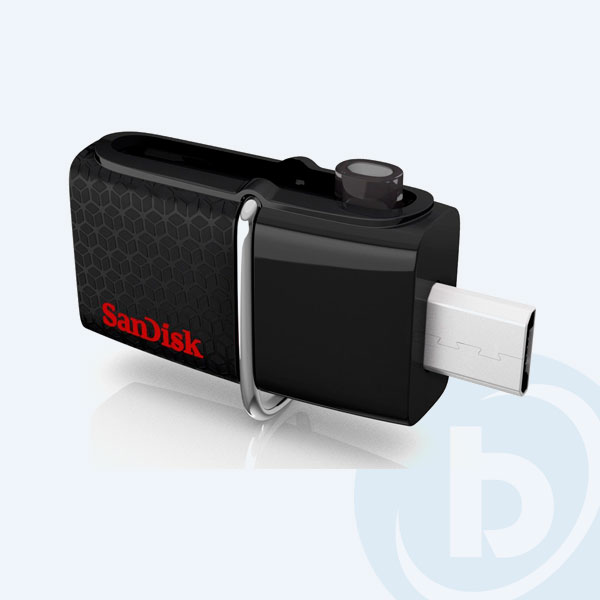 SDDD2-064G-G46 - Memoria Dual SanDisk Ultra Dual, 64GB,  USB 3.0/ MicroUSB, Negro