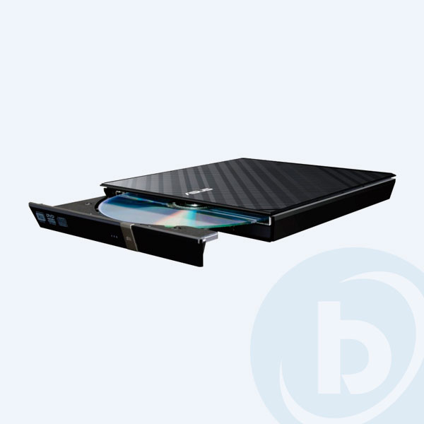 SDRW-08D2S-U/B/G/ACI - Grabador DVD-RW Asus Externo SDRW-08D2S-U, 8x, Negro, Alimentacion USB, Incluye CyberLink Power