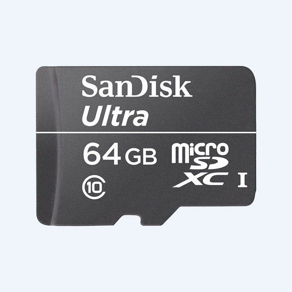 Memoria Micro SDHC SanDisk Ultra, 64GB, Clase 10