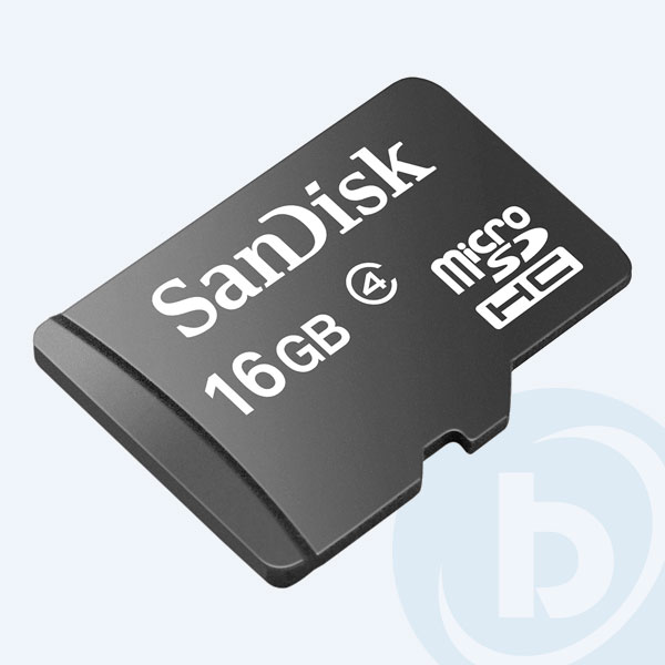 SDSDQM-016G-B - Memoria Micro SDHC SanDisk, 16GB, Clase 4, sin Adaptador