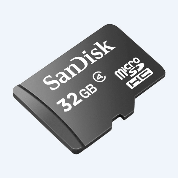 Memoria Micro SDHC SanDisk, 32GB, Clase 4, Sin Adaptador