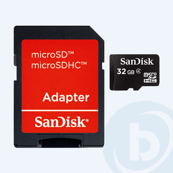 SDSDQM-032G-B35 - Memoria Micro SDHC SanDisk, 32GB, Clase 4, Sin Adaptador