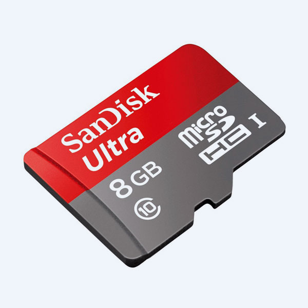 Memoria Micro SD SanDisk Ultra, 8GB, Clase 10