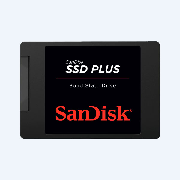 Disco Duro de Estado Solido SanDisk Plus, 7mm, 120GB, SATA, 2.5