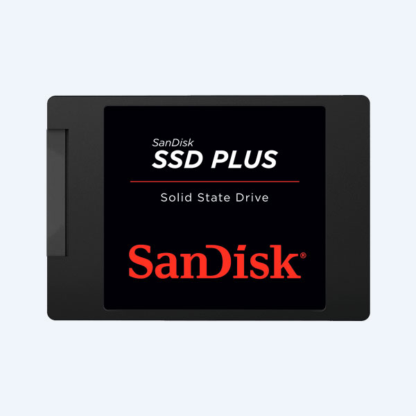 Disco Duro de Estado Solido SanDisk Plus, 7mm, 240GB, SATA, 2.5