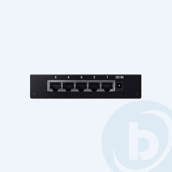 SE3005 - Switch Linksys, 5 Puertos Gigabit 10/100/1000 Mbps, Metalico
