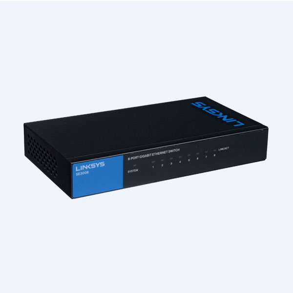 Switch Linksys, 8 Puertos 10/100/1000 Mbps, Autosensign