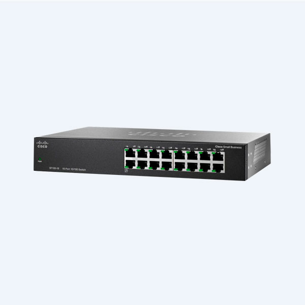 Switch Cisco, 16 Puertos 10/100Mbps, PoE