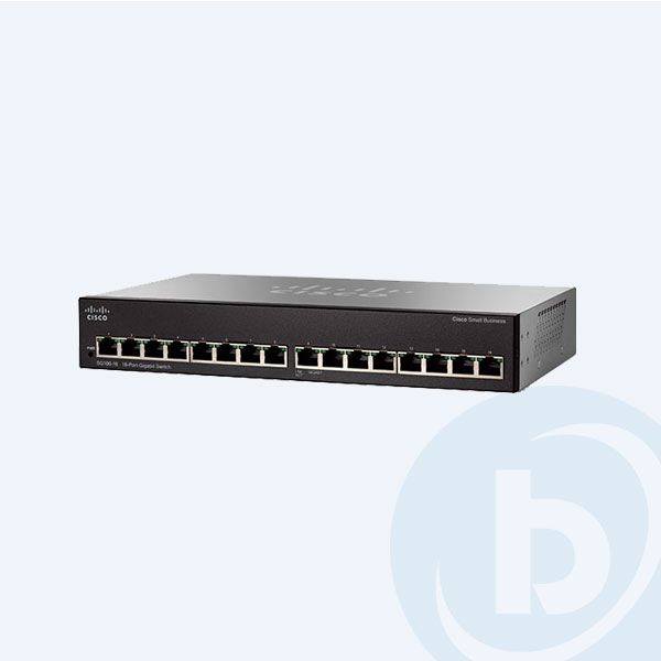 SF100D-16-NA - Switch Cisco, 16 Puertos 10/100Mbps, PoE
