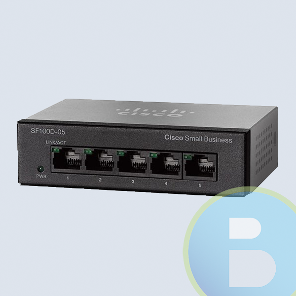 SF110D-05-NA - Switch Cisco SF110D-05, de 5 puertos 10/100/1000 Mbps