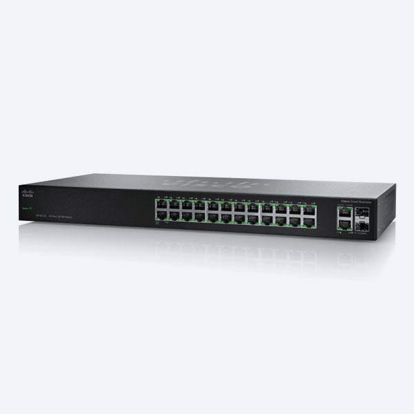 Switch Cisco SF112-24, 24 Puertos 10/100Mpbs