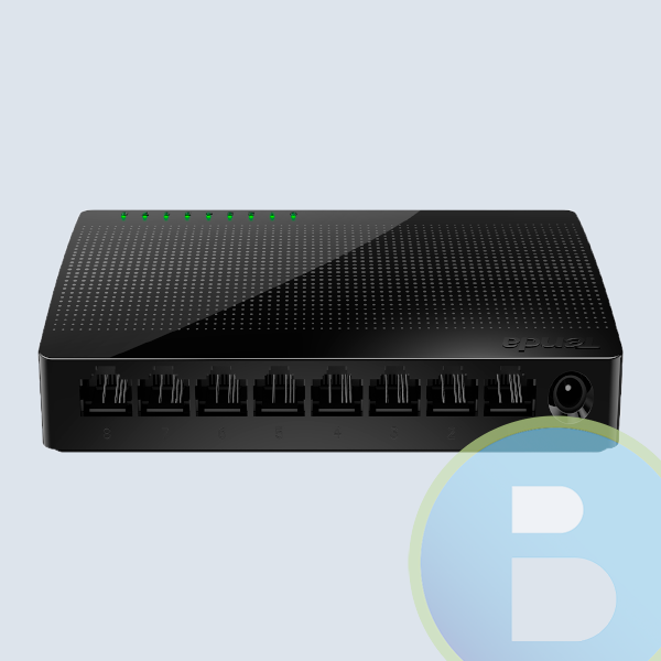 SG108 - Switch Tenda SG108, 8 Puertos 10/100/1000 MBPS, Gigabit