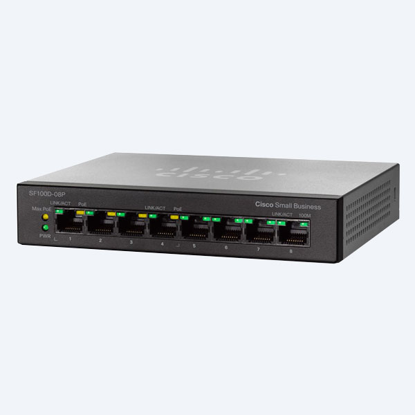 Switch Cisco SG110D-08, 8 Puertos 10/100/1000Mbps,