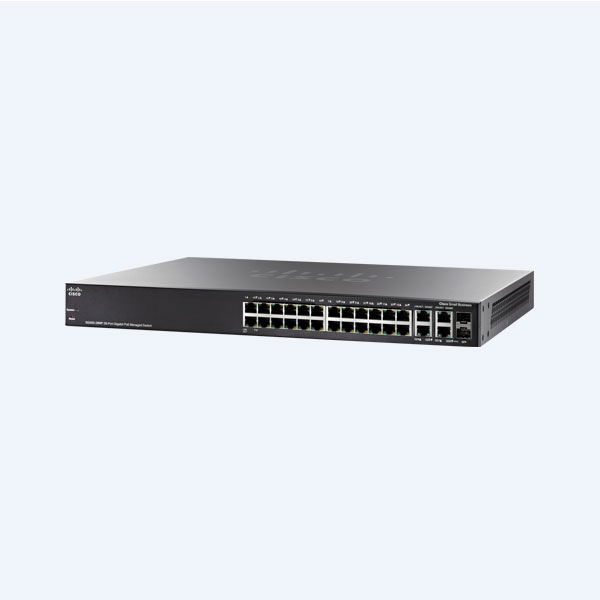 Switch Cisco, 26 Puertos 10/100/100Mbps, PoE