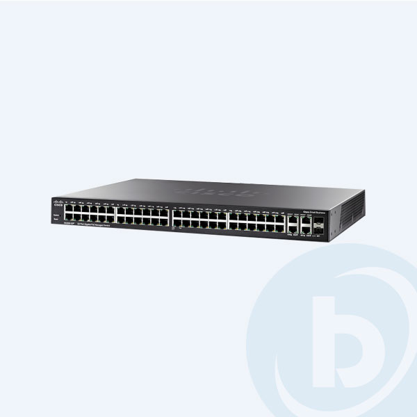 SG300-52P-K9-NA - Switch Cisco, 52 Puertos Gigabit 10/100/1000Mbps, PoE