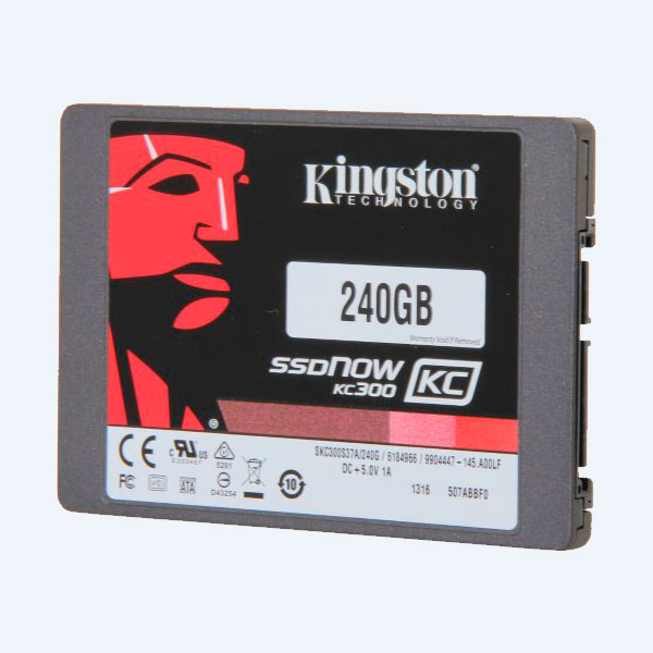 SKC300S37A/240G - Disco Duro Interno de Estado S&oacute;lido Kingston KC300, 7mm, 240GB, 2.5'', SATA, Para port&aacute;til