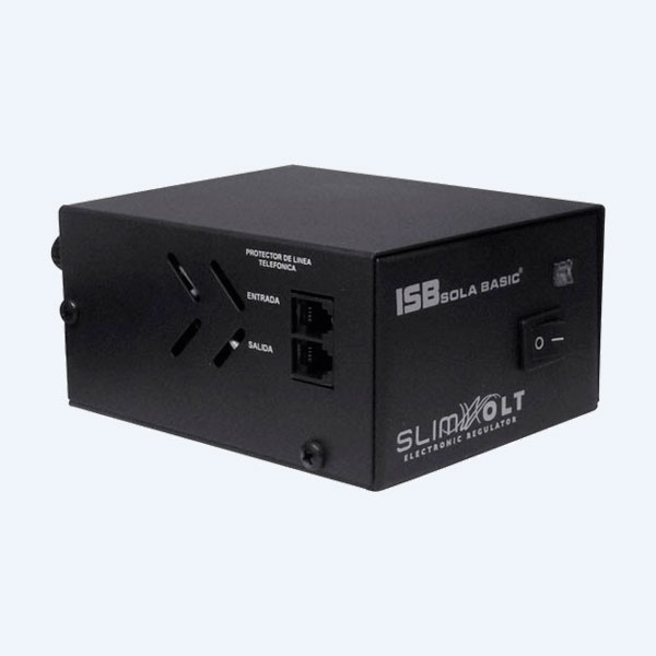 Regulador Sola Basic Slim Volt, 1300VA, 700W, 120-140V, 4 contactos