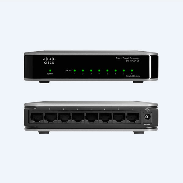 Switch Cisco, 8 Puertos 10/100/1000Mbps, Poe/Qos, Administrable