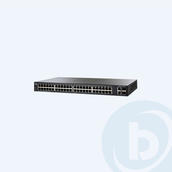 SLM2048T-NA - Switch Cisco SLM2048T, 50 Puertos Gigabit,  48+2 SFP/ADMIN/ RACK SG200-50