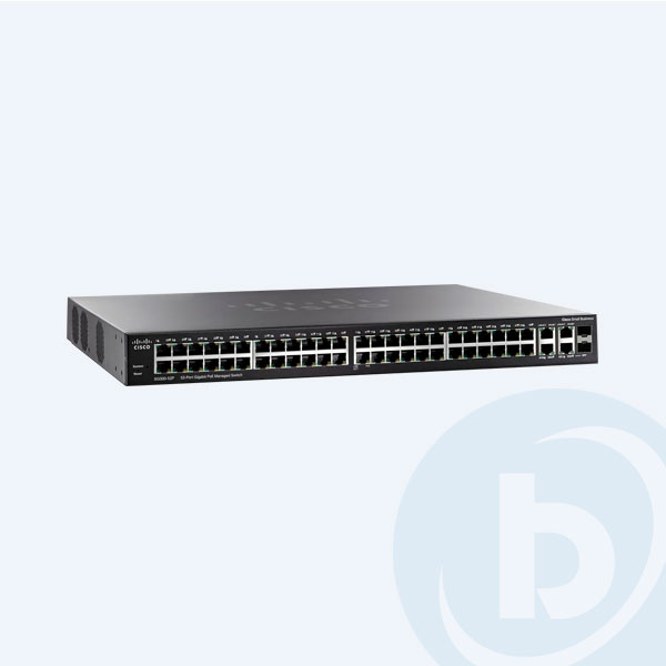 SLM2048T-NA - Switch Cisco SLM2048T, 50 Puertos Gigabit,  48+2 SFP/ADMIN/ RACK SG200-50