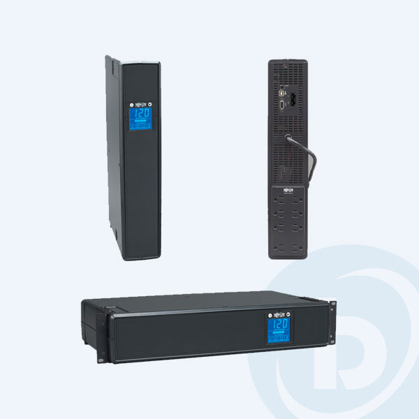 SMART1200LCD - No Break Tripp Lite SMART1200LCD, 1200VA, 700W, 12 min, 8 Contactos, Rack