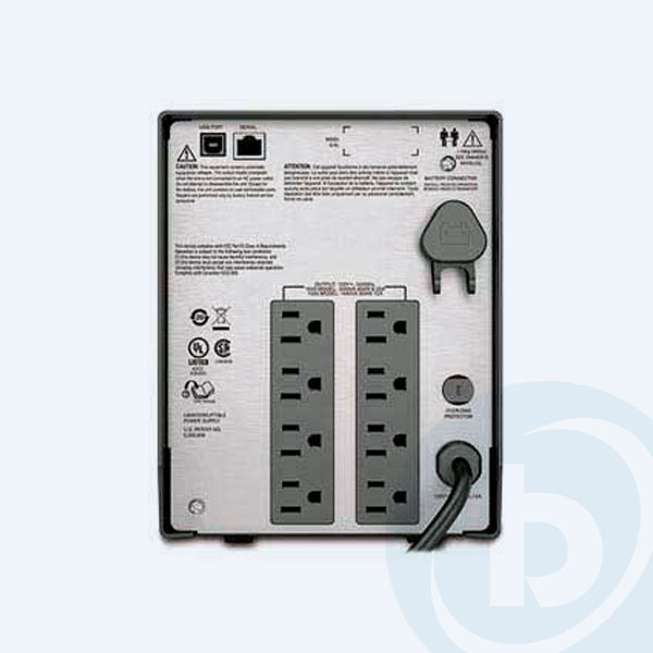SMC1500 - No Break APC Smart-UPS, 1500 VA, 900 Watts, 8 Contactos, Torre