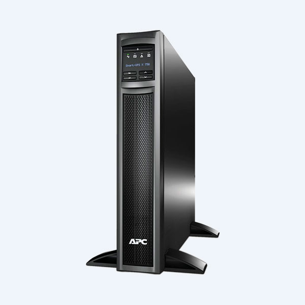 No Break APC Smart-UPS, 750 VA, 600 Watts, 8 contactos, 37 minutos, Torre/Rack, 2U