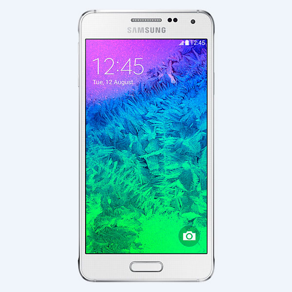 Celular Samsung Galaxy Alpha, 4.7'', Cámara 12 Mpx, Blanco