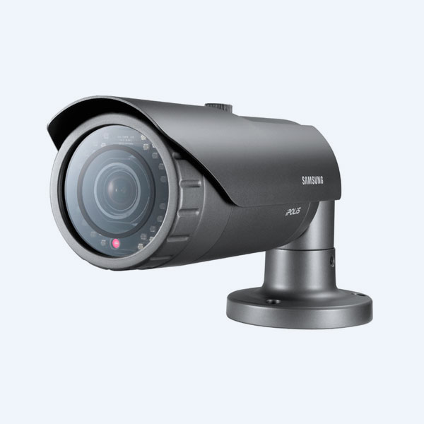 Cámara de Vigilancia IP Samsung SNO-6084R, Tipo Bala, Día y Noche, Ethernet, Full HD, Lente Varifocal Motorizado, 2 Mpx, PoE
