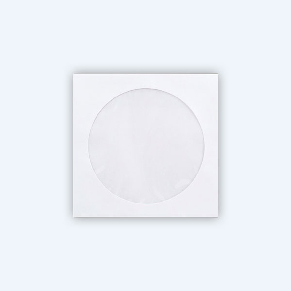 Sobre de Papel para CD/DVD, Paquete 100pzs
