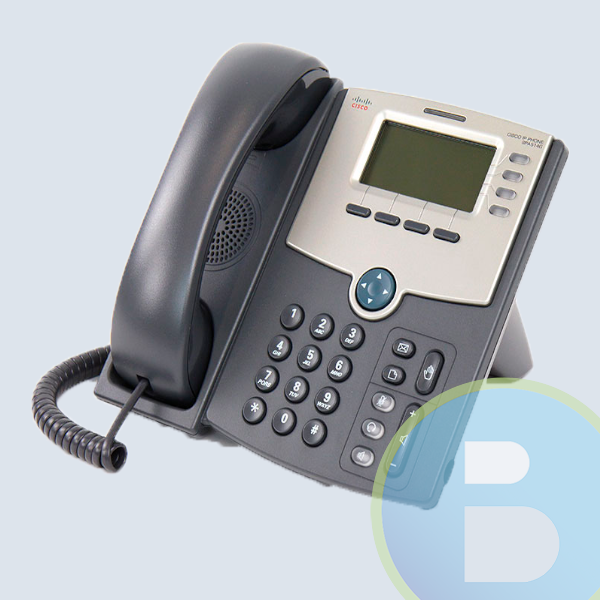 Telefono IP Cisco SPA514G, 4 Lineas, LCD/Wired/HANDSET/LCD, Gris