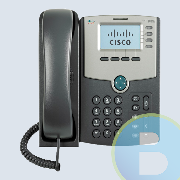 SPA514G - Telefono IP Cisco SPA514G, 4 Lineas, LCD/Wired/HANDSET/LCD, Gris