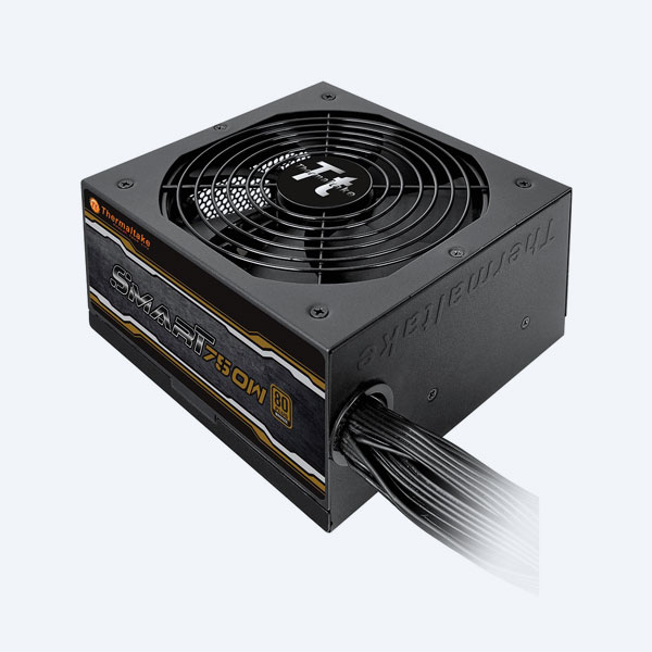 Fuente de poder Thermaltake, 750W, 24 pines, SATA/Molex