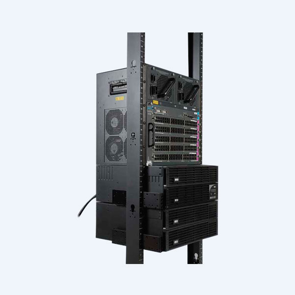 Rack Tripp Lite Abierto SmartRack de 2 Postes de 25U, negro