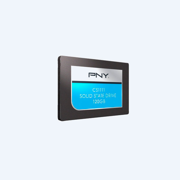 Disco Duro Interno de Estado Sólido PNY Cs1111, 7mm, 120GB, 2.5'', Para Portátil