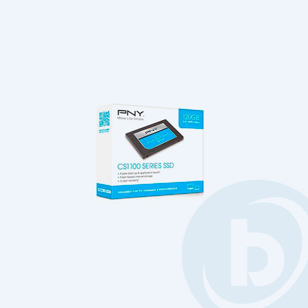 SSD7CS1111-120-RB - Disco Duro Interno de Estado S&oacute;lido PNY Cs1111, 7mm, 120GB, 2.5'', Para Port&aacute;til