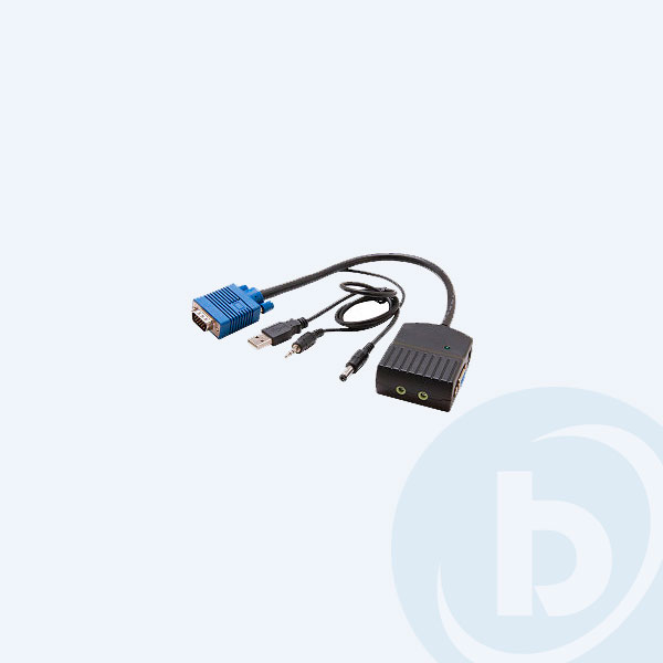 ST122LEA - Divisor de V&iacute;deo (Splitter) VGA StarTech.com, 2 Puertos de audio, USB