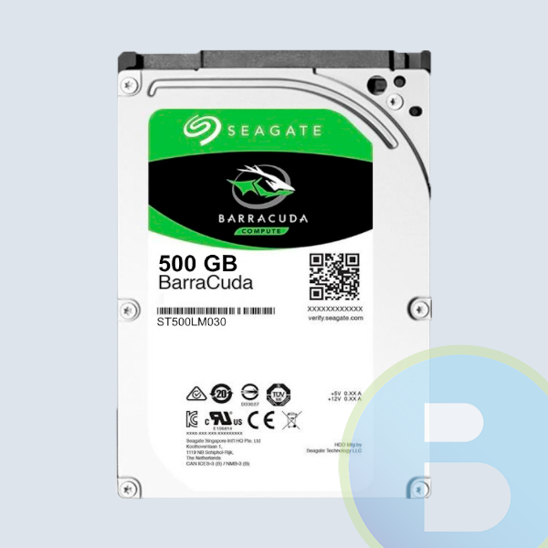 Disco Duro Seagate Barracuda, 7mm, 500 GB, 2.5