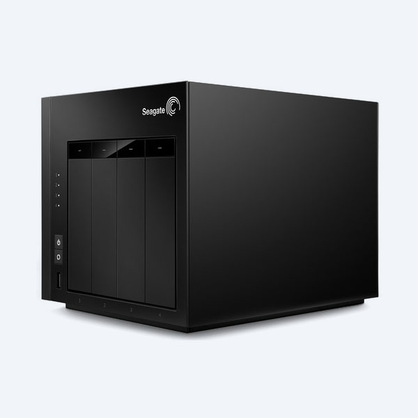 Servidor de almacenamiento NAS Seagate STCU16000100, 4 Bahías, Ethernet/USB, Rack