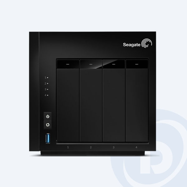 STCU16000100 - Servidor de almacenamiento NAS Seagate STCU16000100, 4 Bah&iacute;as, Ethernet/USB, Rack
