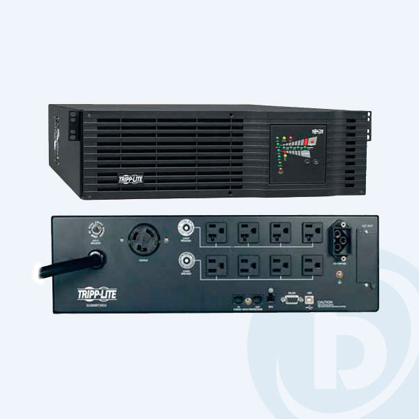 SU3000RTXL3U - No Break Tripp-Lite SmartOnline 3000, 3000 VA, 2400W, 9 Contactos, 14min, Rack 3U, USB/RS232/EPO