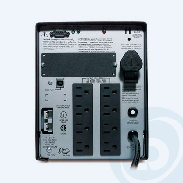SUA1000XL - No Break APC Smart-UPS XL, 1000 VA, 800 Watts, 8 contactos, 33 Minutos