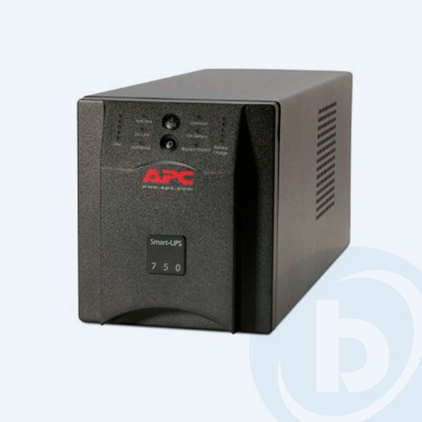 SUA750 - No Break APC SUA750, 750 VA, 500 Watts, 6 Contactos, 16.4 Minutos, Negro