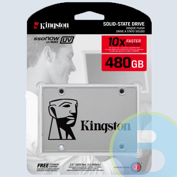Disco Duro de Estado Sólido KINGSTON SUV400, 7mm, 480GB, 2.5