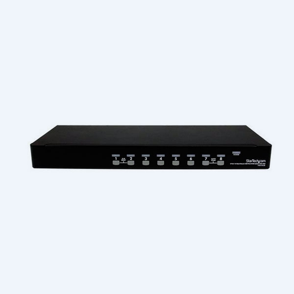 Switch KVM StarTech.com StarView, 8 puertos, 1U, Rack