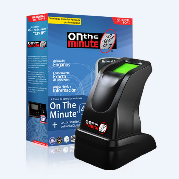 Lector de Huellas On The Minute Z4, 50 Empleados