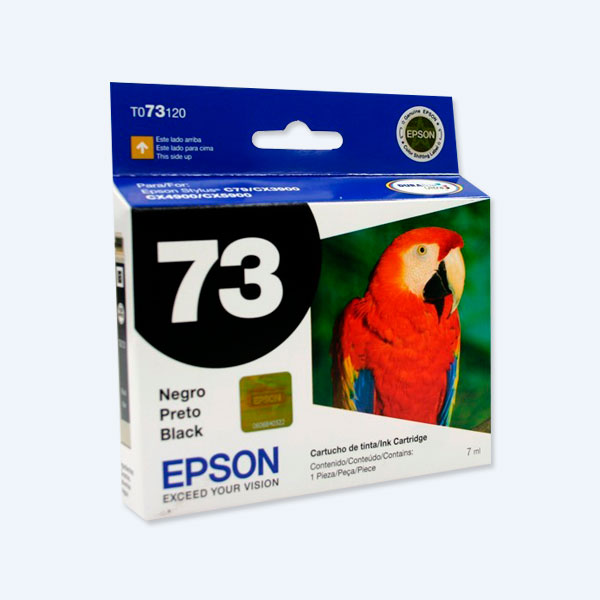 Cartucho Epson 73/73N, Negro